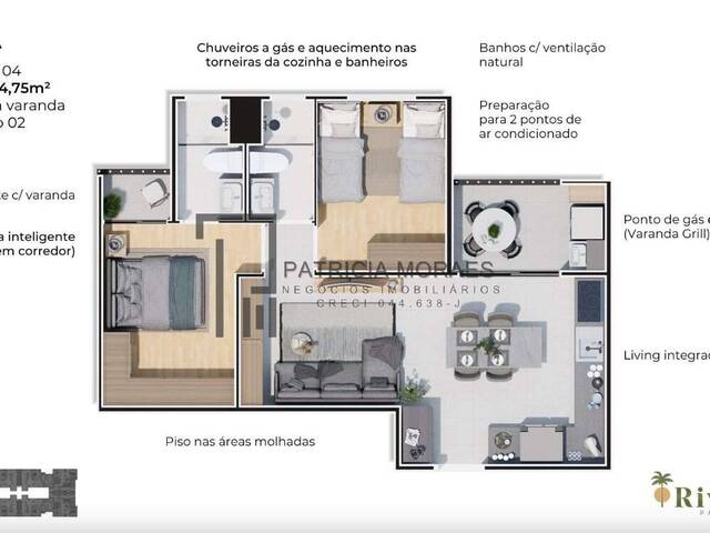 #158 - Apartamento para Venda em Sorocaba - SP